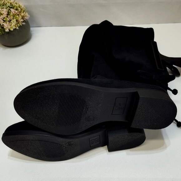 No Boundaries Over-The-Knee Boots Size 6.5W True To Size Suede-like Material NWT - Picture 11 of 14